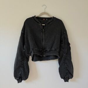 Black Cropped Jacket